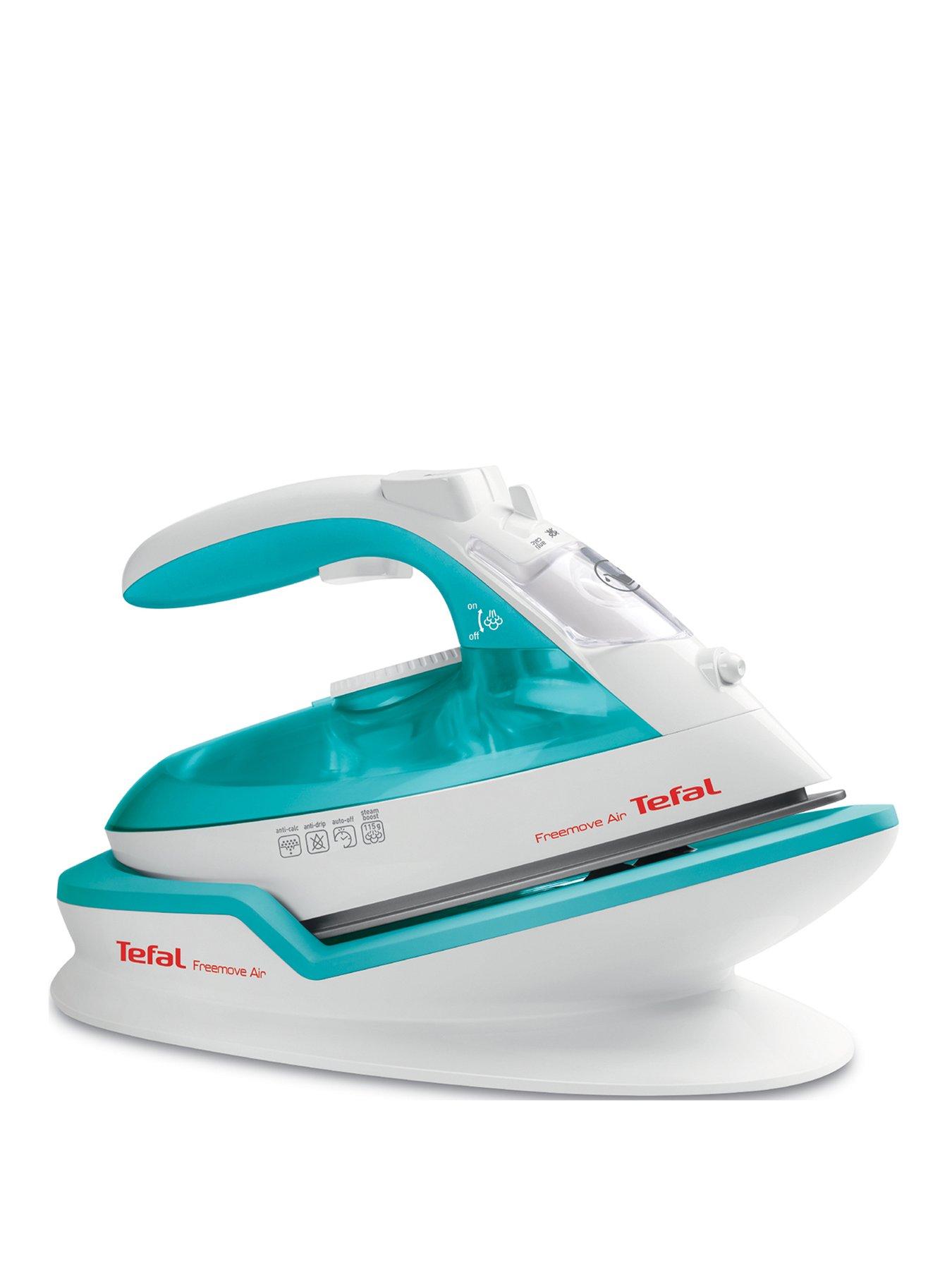Product photograph of Tefal Steam Iron 250ml Freemove Air Fv6520 from very.co.uk