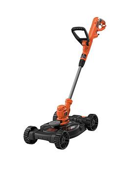 Product photograph of Black Decker 550w 3 In 1 Mower Deck Strimmer from very.co.uk