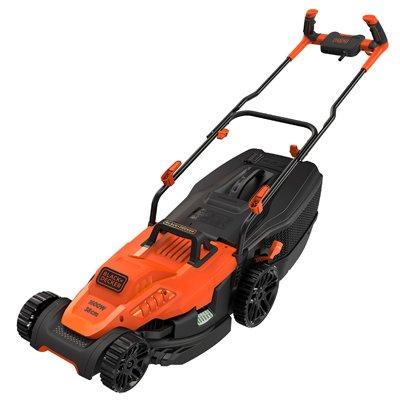 Black & Decker 1600-watt 38cm Lawnmower with Bike Handle Controls