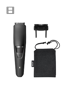 Philips Series 3000 Beard & Stubble Trimmer with Full Metal Blades - BT3226/13