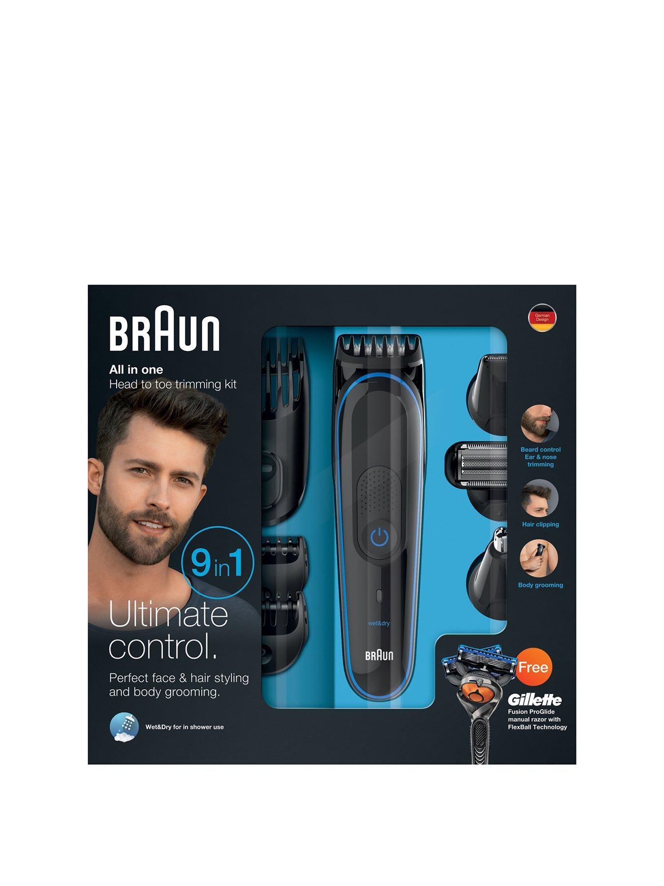braun grooming kit 9 in 1