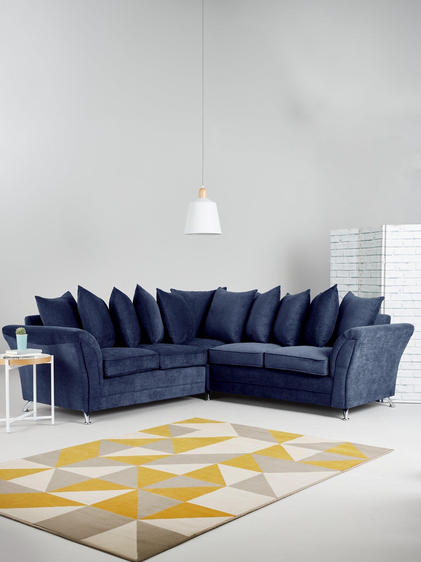 Very Home Dury Fabric Corner Group Scatter Back Sofa - FSC® Certified