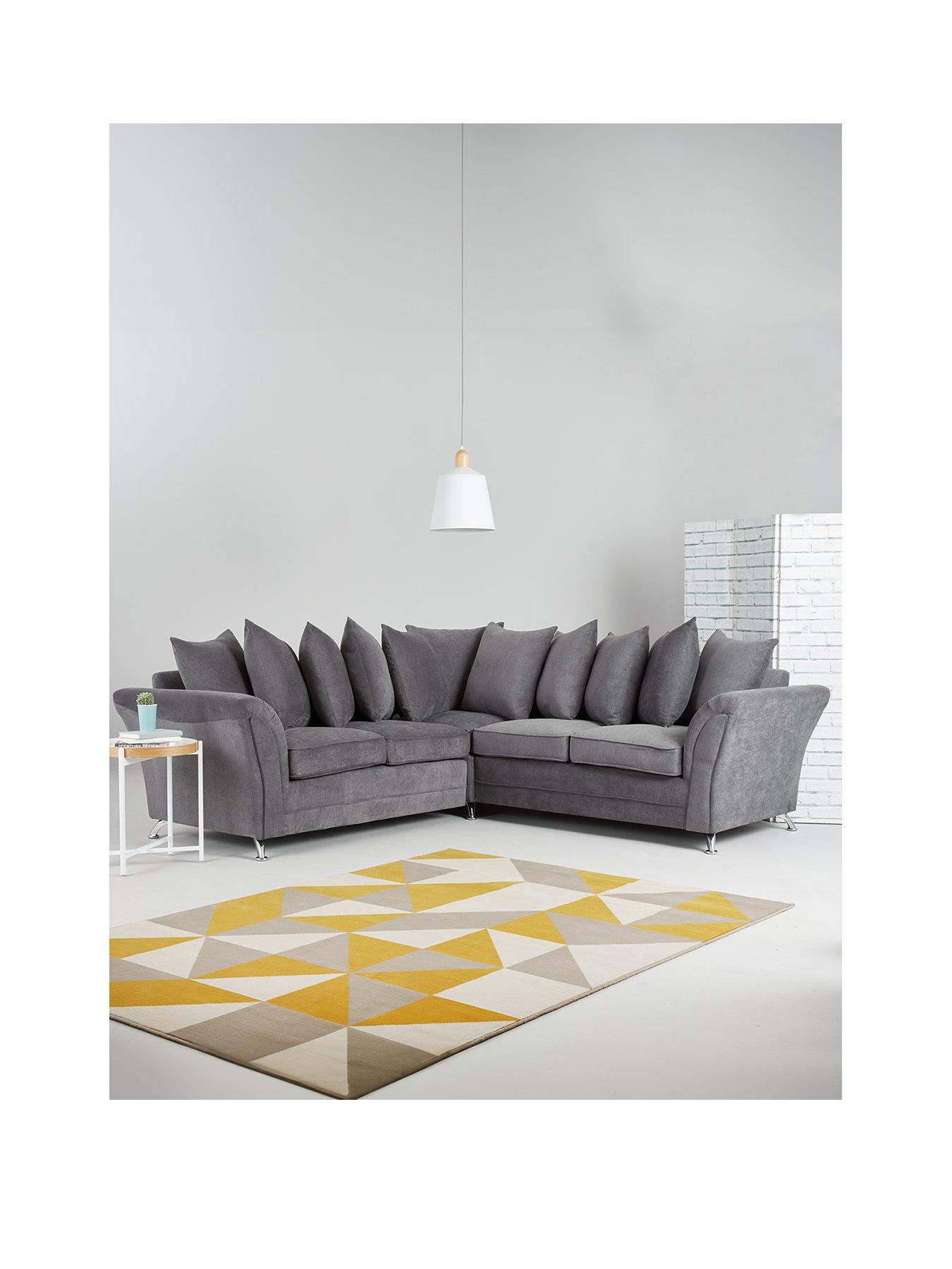 undefined Dury Fabric Corner Group Scatter Back Sofa - FSC® Certified