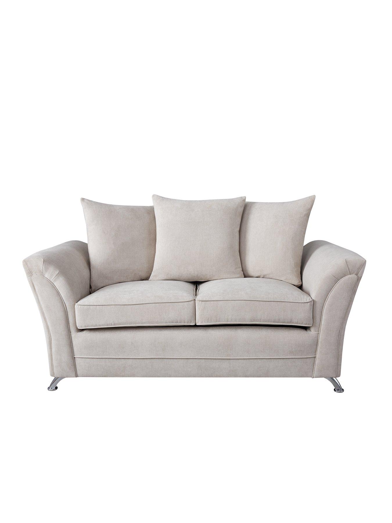 undefined Dury Fabric 2 Seater Scatter Back Sofa - FSC® Certified