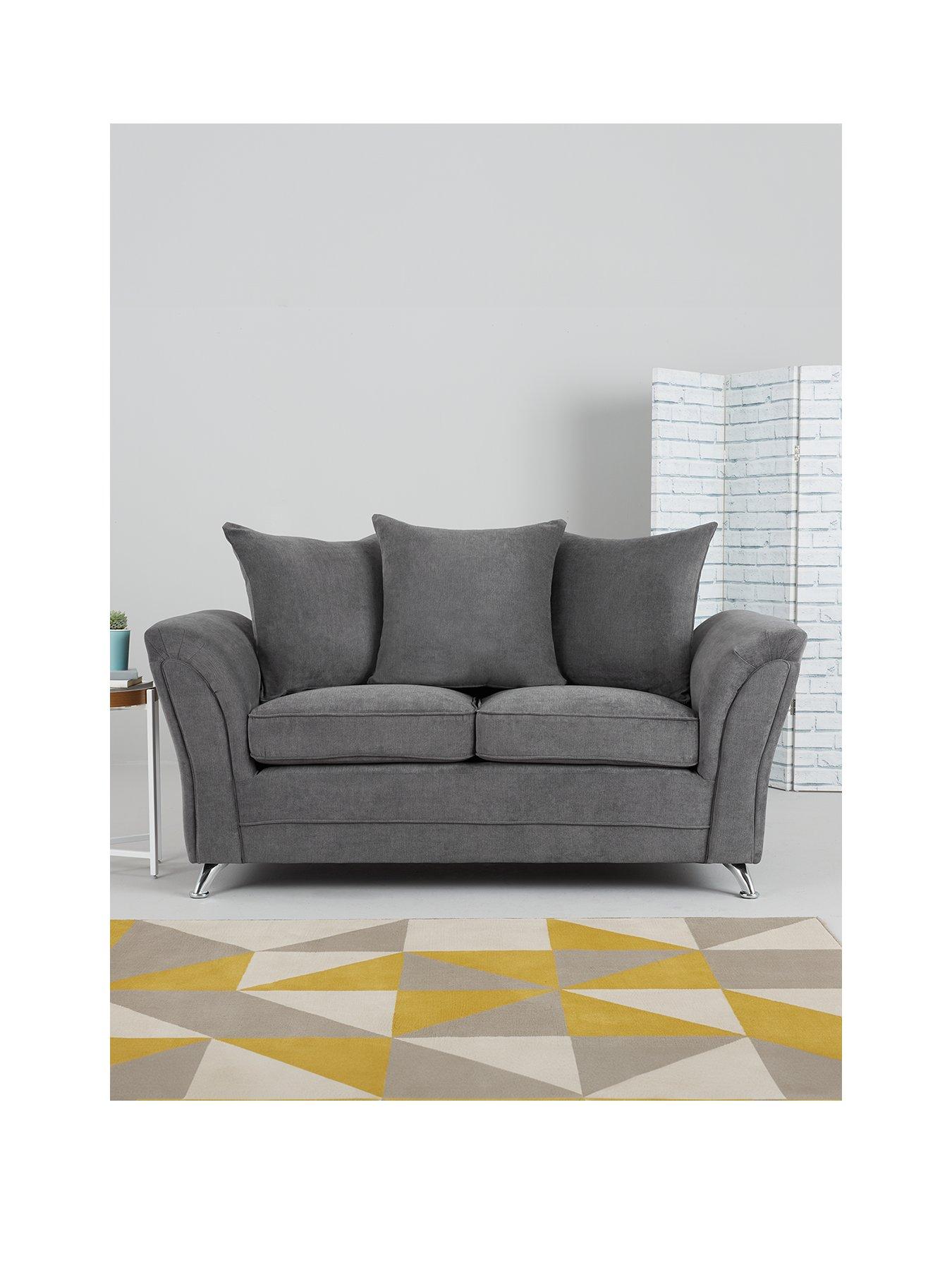 Very Home Dury Fabric 2 Seater Scatter Back Sofa - FSC® Certified