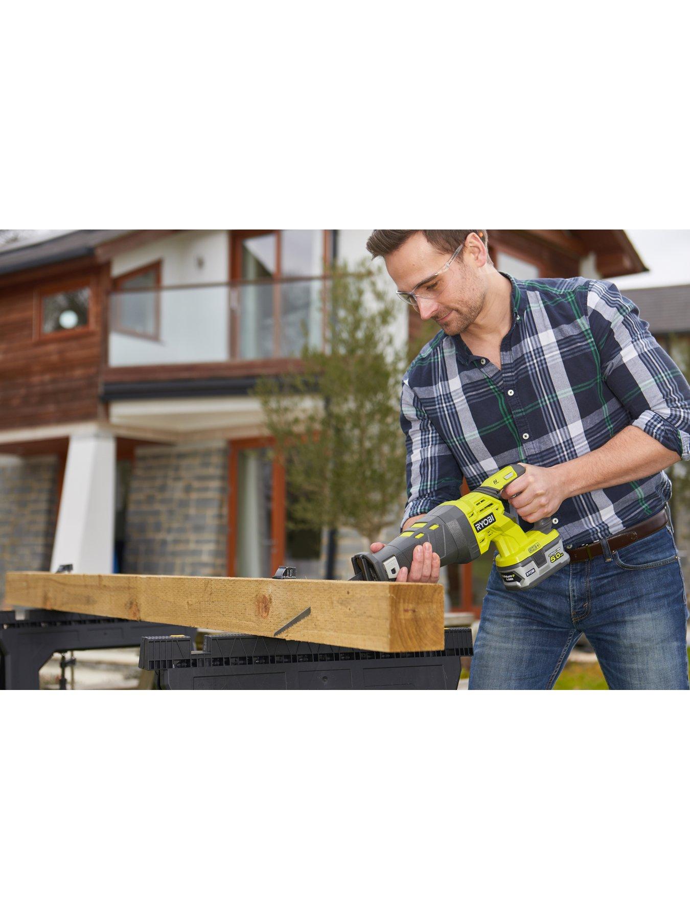 Image 2 of 5 of RYOBI R18RS-0 18V ONE+ Cordless Reciprocating Saw (Bare Tool)