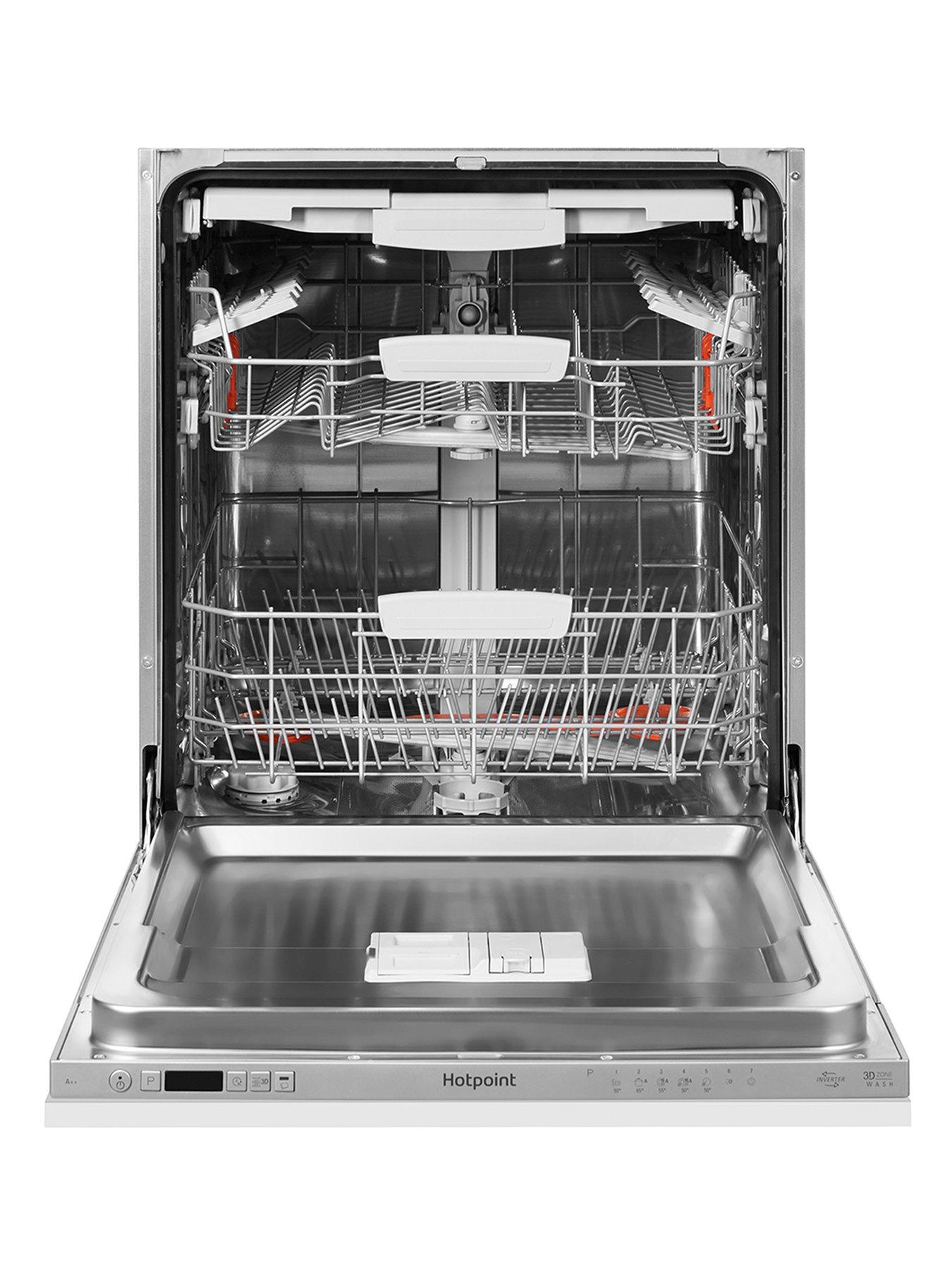 Hotpoint HIC3C33CWEUK 14Place Full Size Integrated Dishwasher with