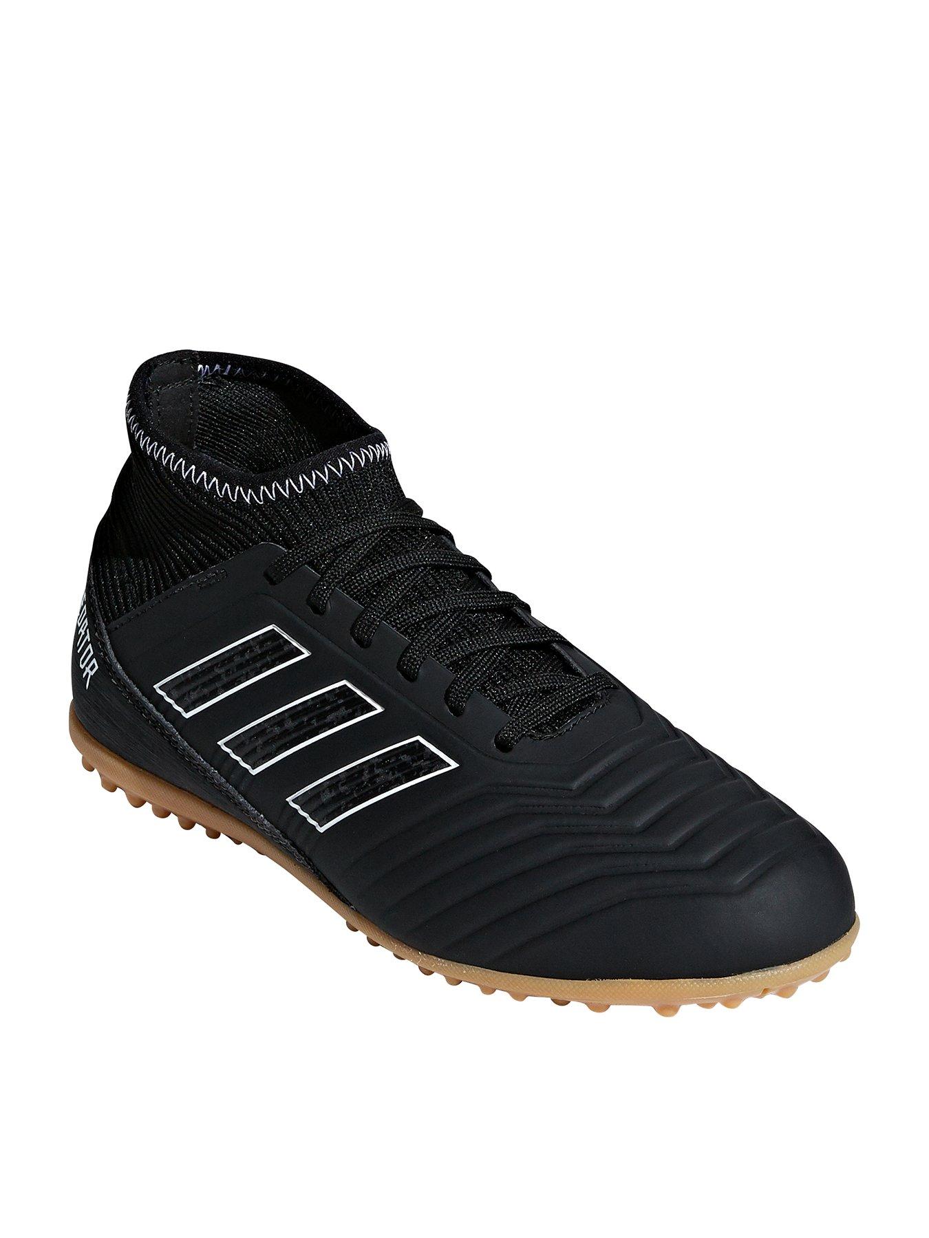 boys black astro turf trainers