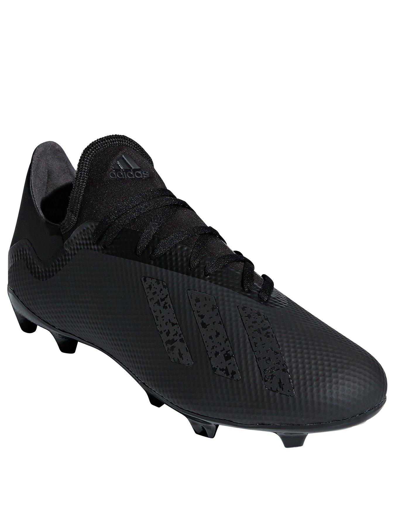 Adidas X 18 3 Firm Ground Football Boots Black Very Co Uk