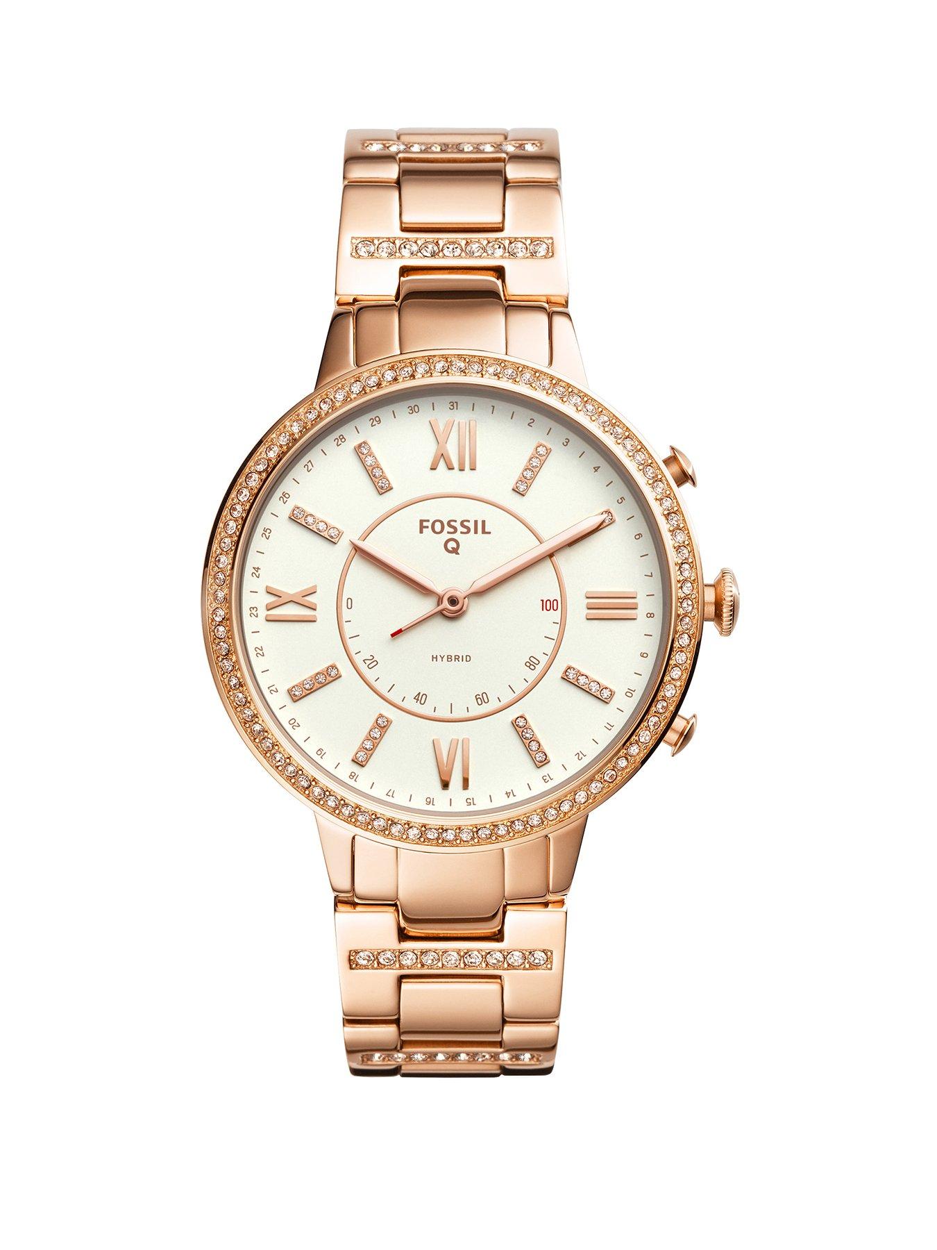 fossil smartwatches gold