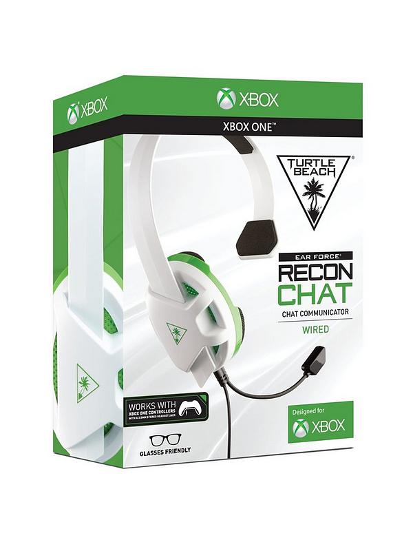 Turtle Beach Recon Chat Gaming Headset For Xbox One White Green Very Co Uk