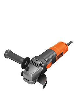 Product photograph of Black Decker Beg210k-gb 900-watt 115mm Angle Grinder from very.co.uk