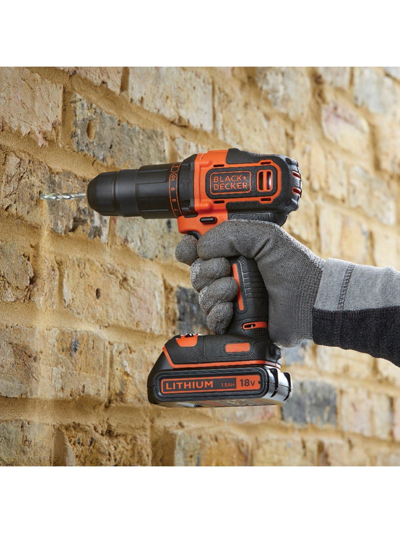 Image 3 of 6 of Black & Decker 18V Combi Hammer Drill &nbsp;BCD700S1K-GB