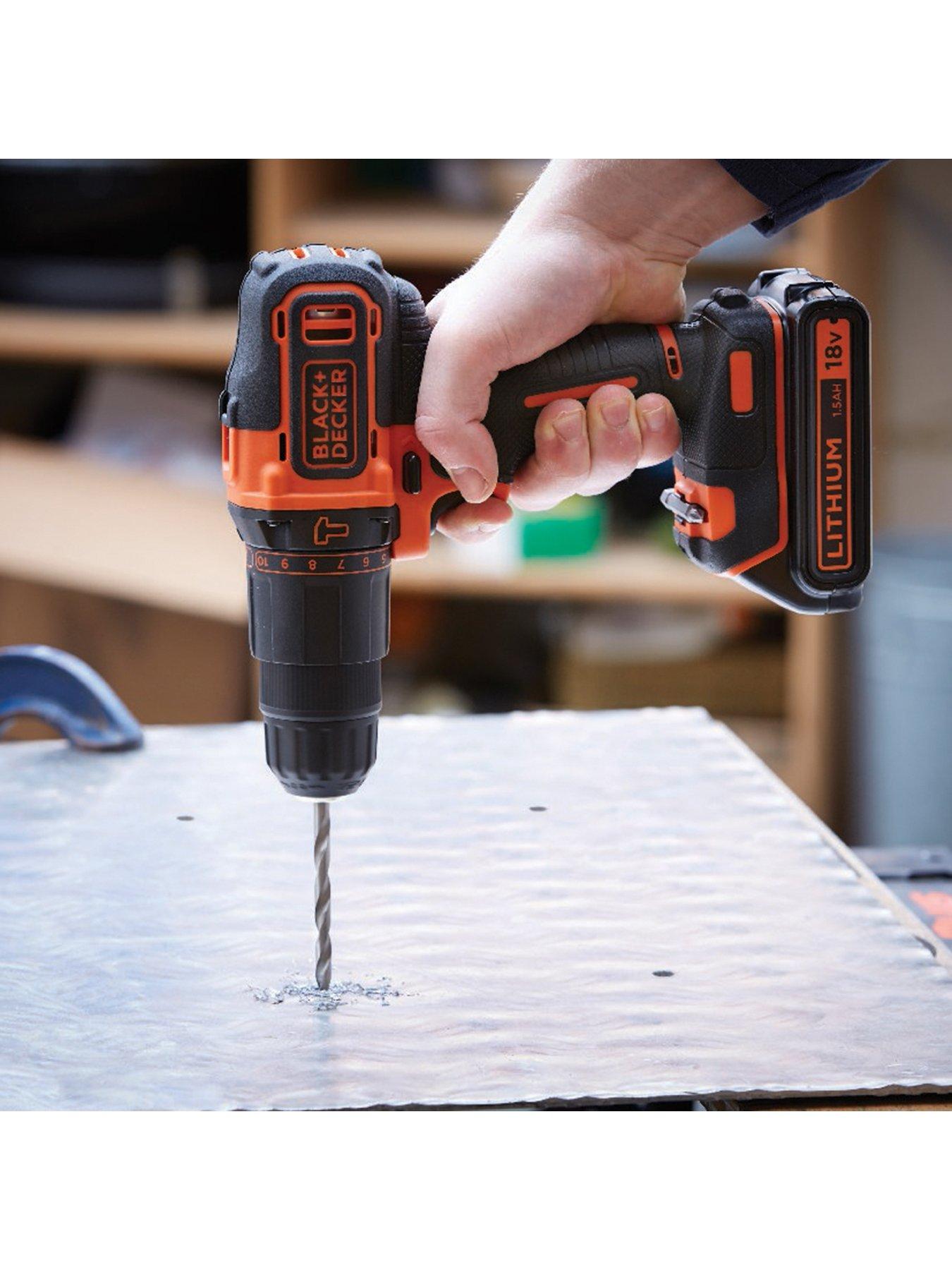 Black Decker 18V Combi Hammer Drill BCD700S1K GB Very