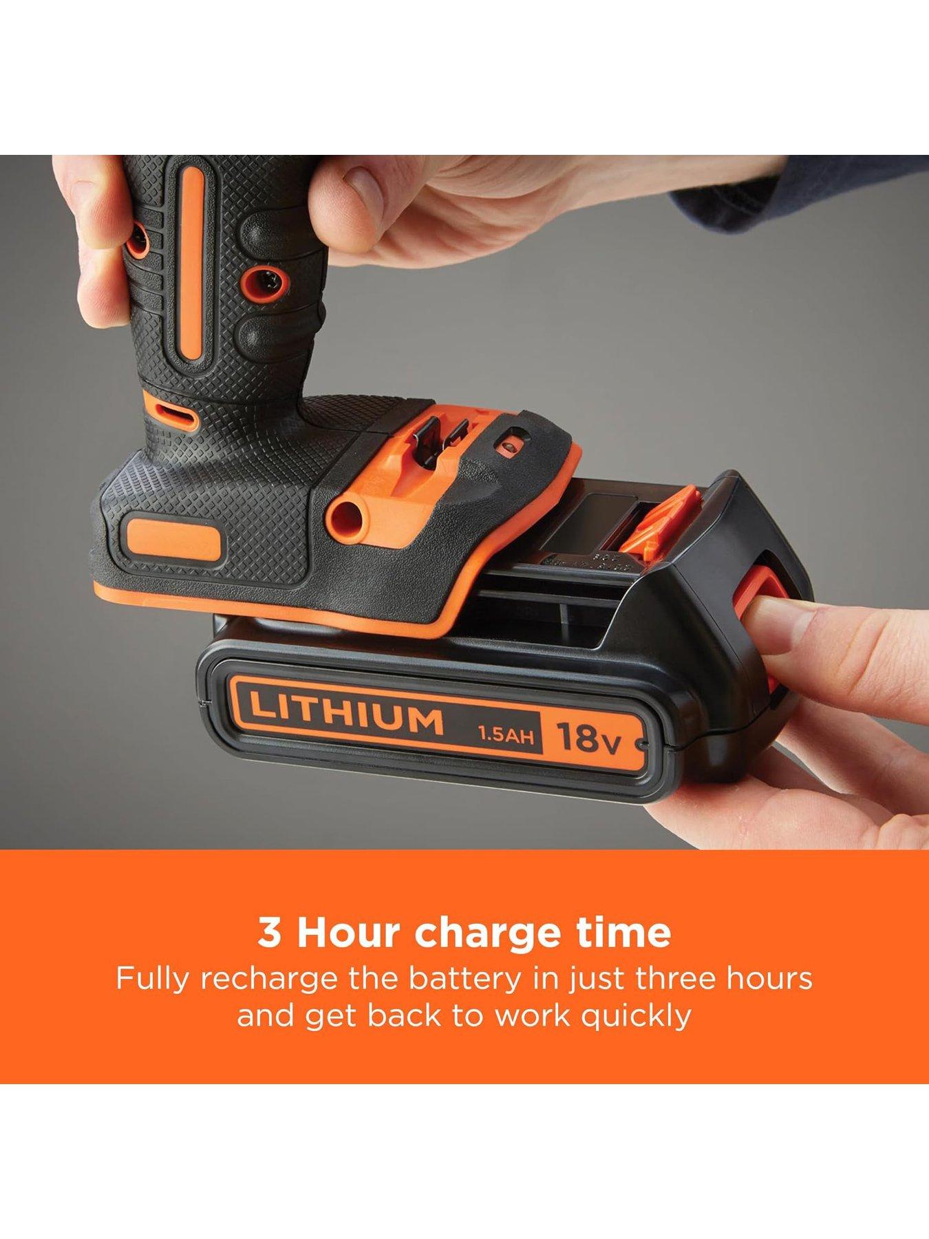Image 6 of 7 of Black & Decker 18V Combi Hammer Drill &nbsp;BCD700S1K-GB