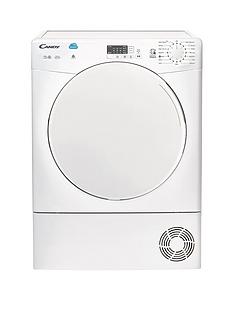 Candy CS C10LF 10kg Load Condenser Sensor Tumble Dryer with Smart Touch - White