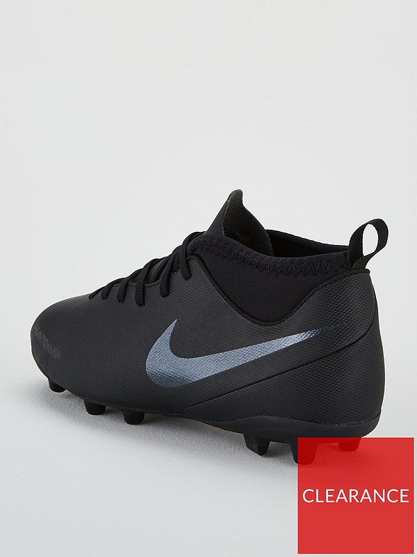 Nike PHANTOM VENOM ELITE FG Voetbalschoenen Grijsblauw
