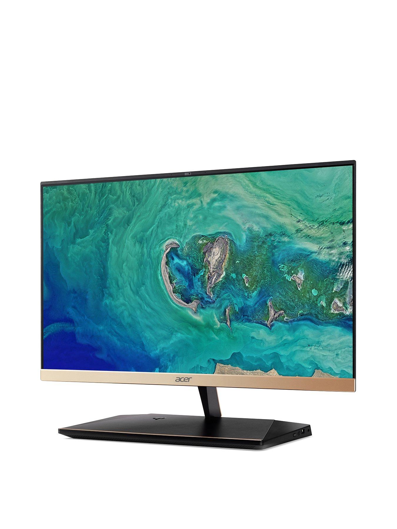 Acer Acer S24-880 Intel Core I5 8Gb 2Tb Hard Drive 23.8In Full Hd All In One Desktop Black – Desktop Only