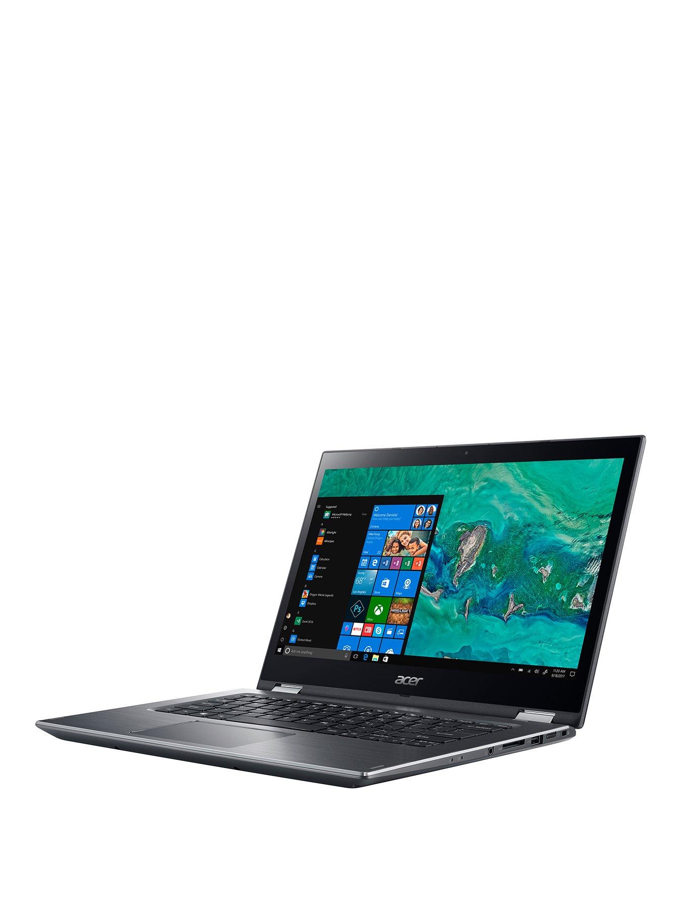 Acer Spin 3 Intel Pentium Gold, 4Gb Ram, 1Tb Hard Drive, 14 Inch Full Hd Touchscreen 2-In-1 Laptop Tablet - Iron - Laptop Only