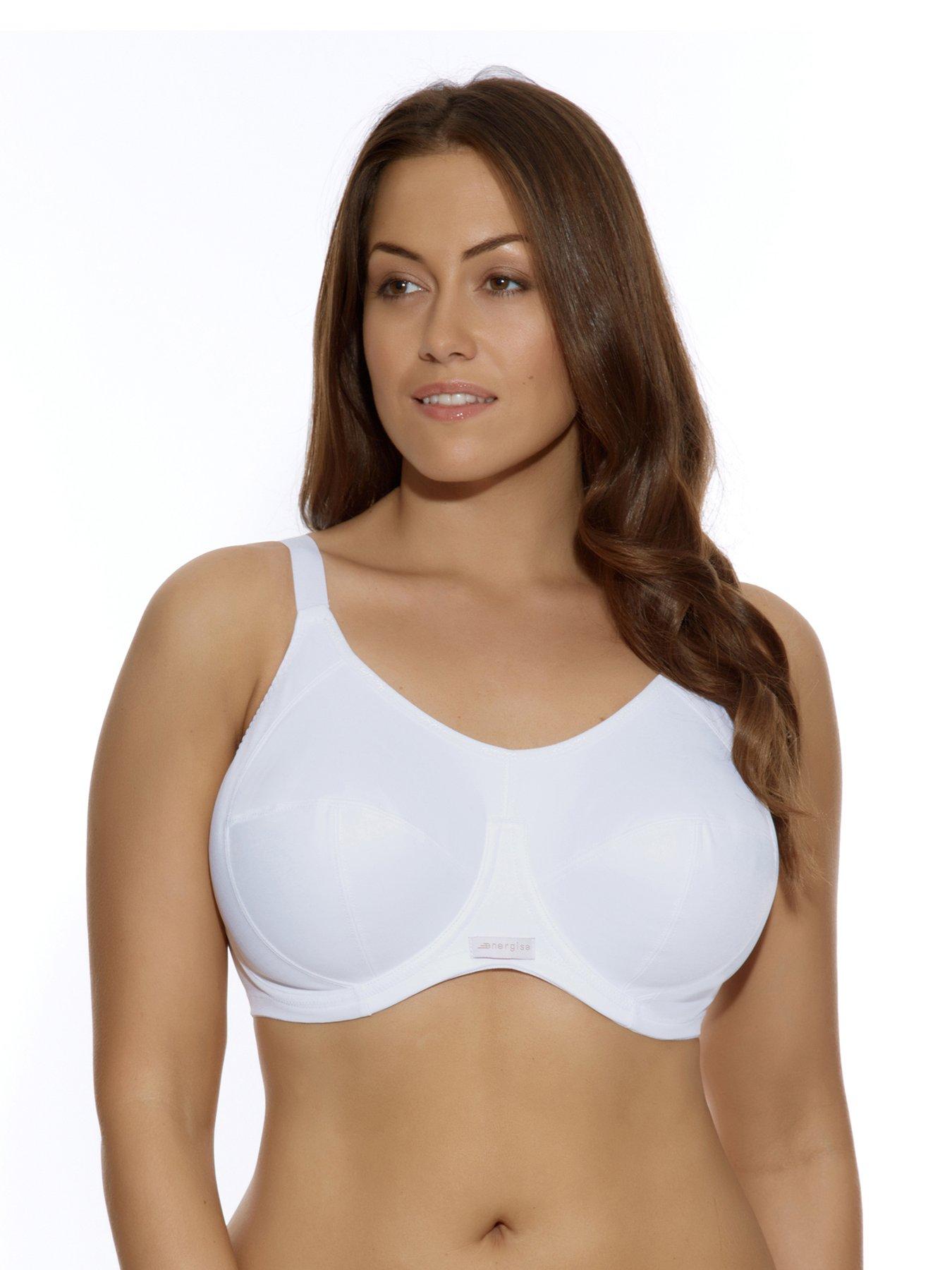 Elomi Energise Sports Bra - White