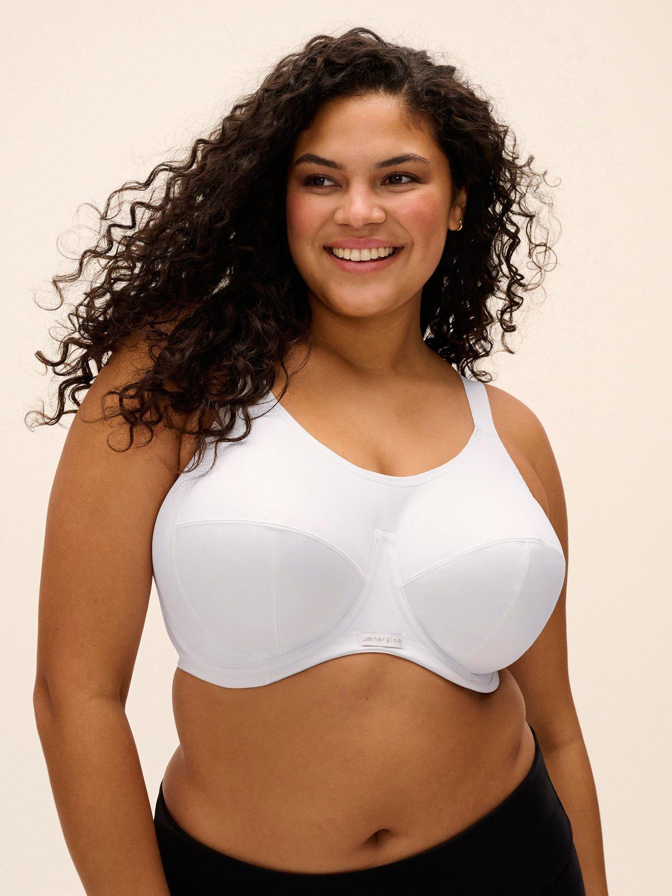 Elomi Energise Sports Bra - White