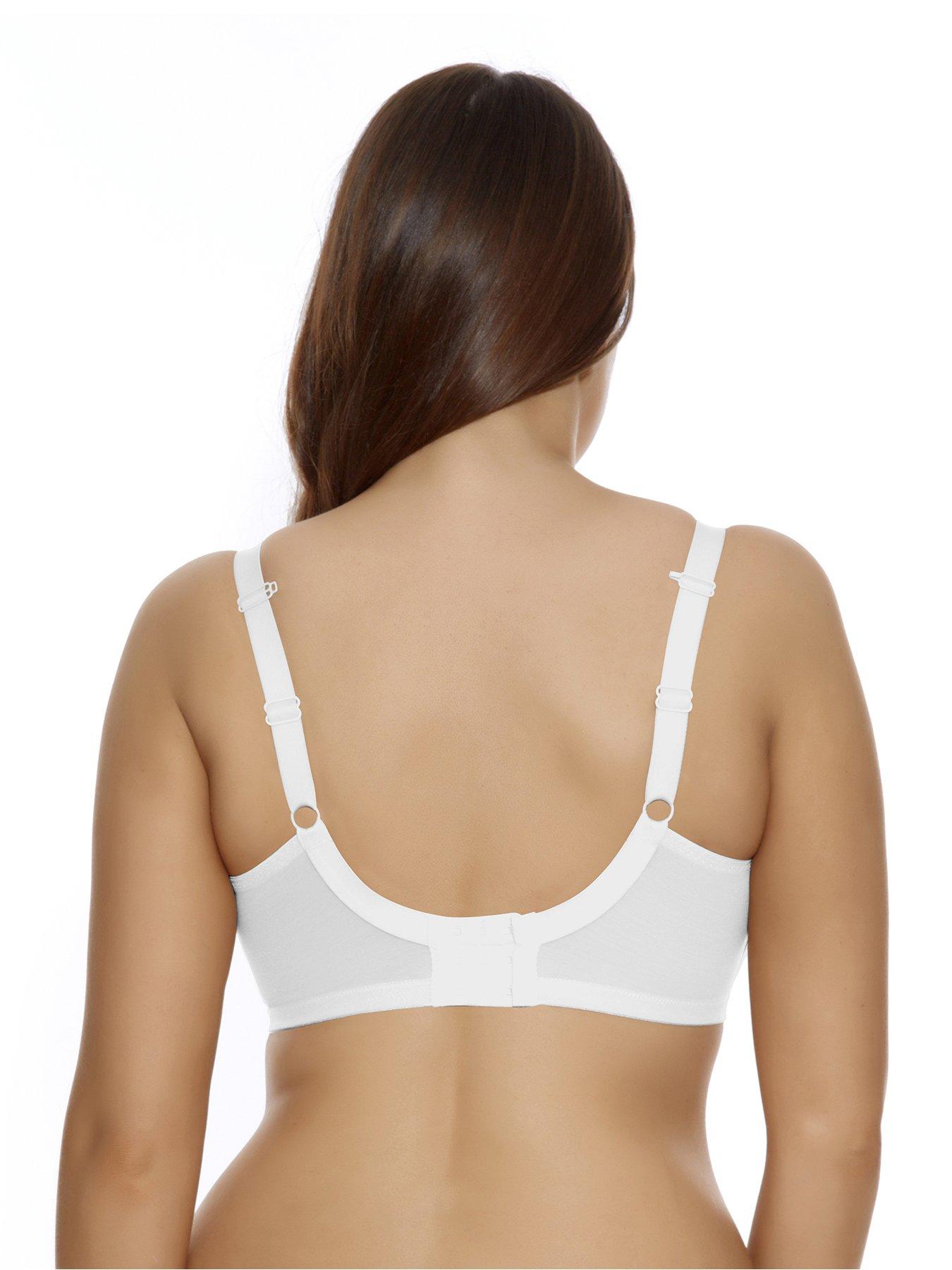 Image 2 of 3 of Elomi Energise Sports Bra - White&nbsp;