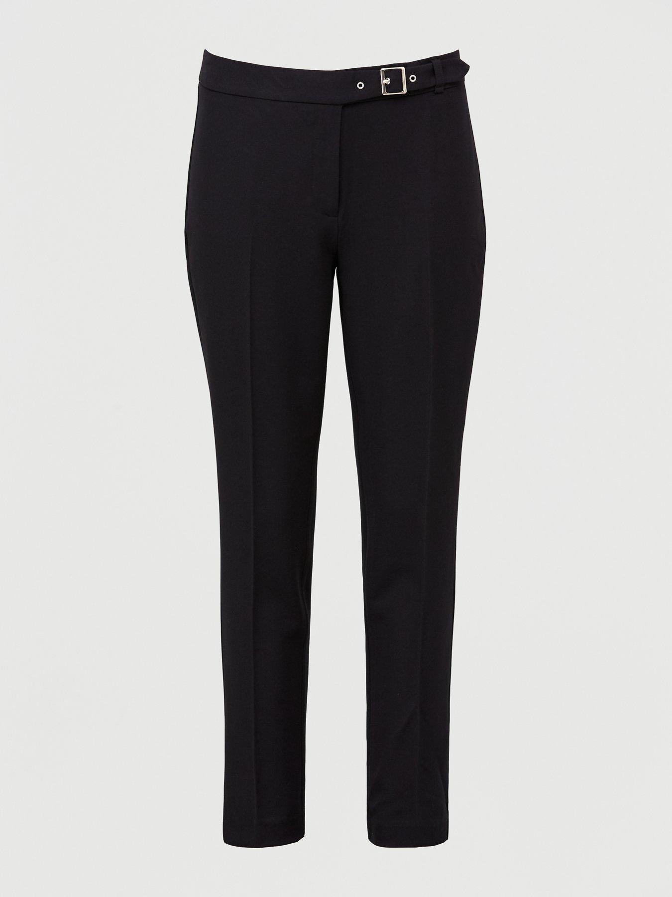 Cigarette Trouser - Black | very.co.uk