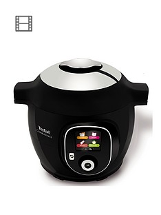 Tefal Cook4Me+ CY851840 Electric Pressure Cooker - 6L / Black