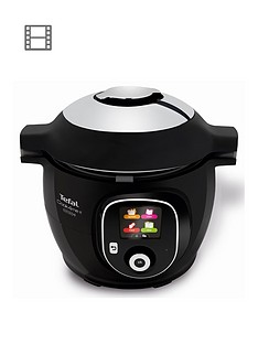 Tefal Cook4Me+ Connect CY855840 Electric Pressure Cooker - 6L / Black