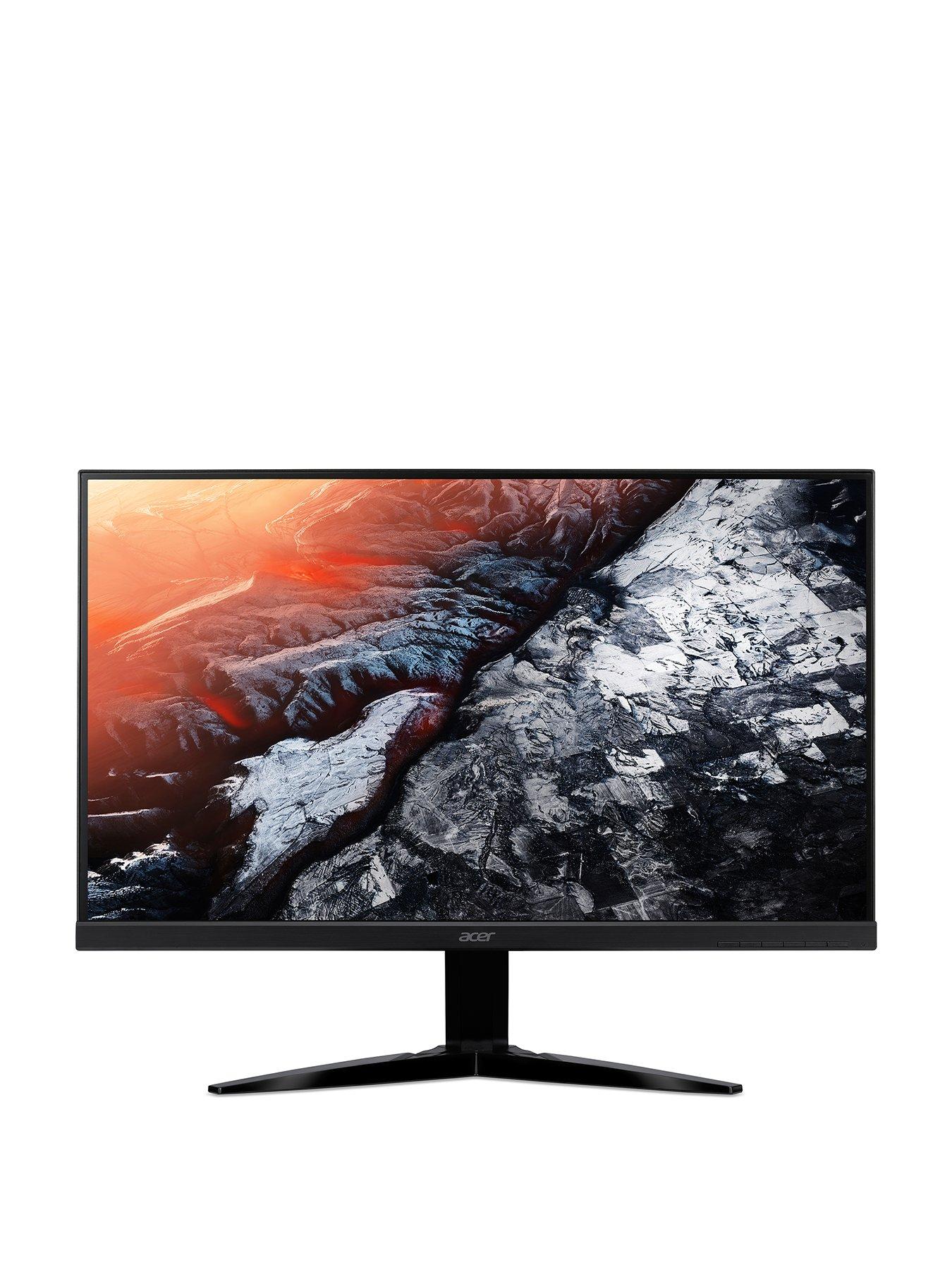 Acer Kg251Qfbmidpx 24.5In Fhd Gaming Monitor, 1Ms Response, 144Hz Refresh, Freesync&Trade;, Speakers