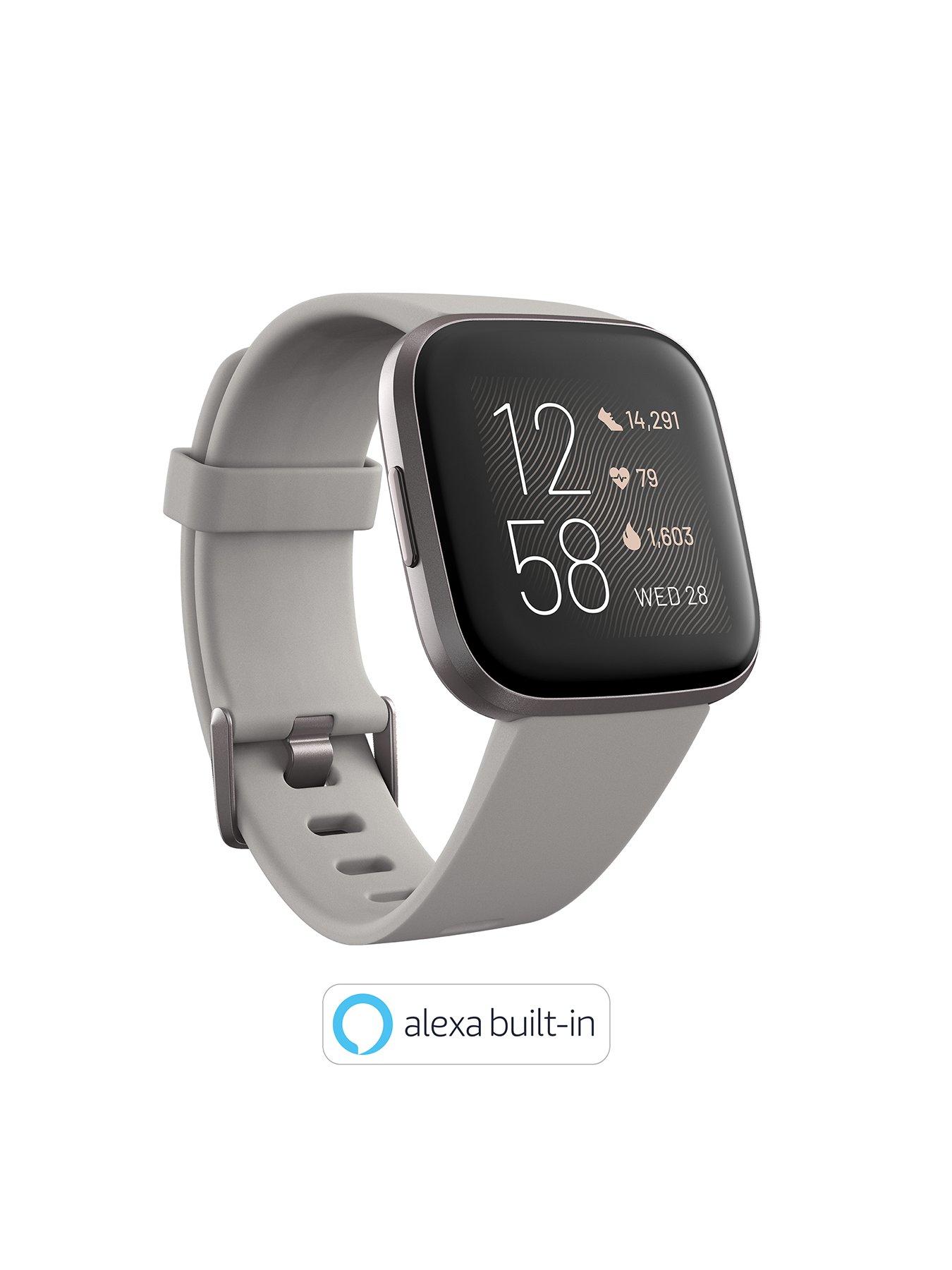 Fitbit Versa 2 - Stone/Mist Grey | very 