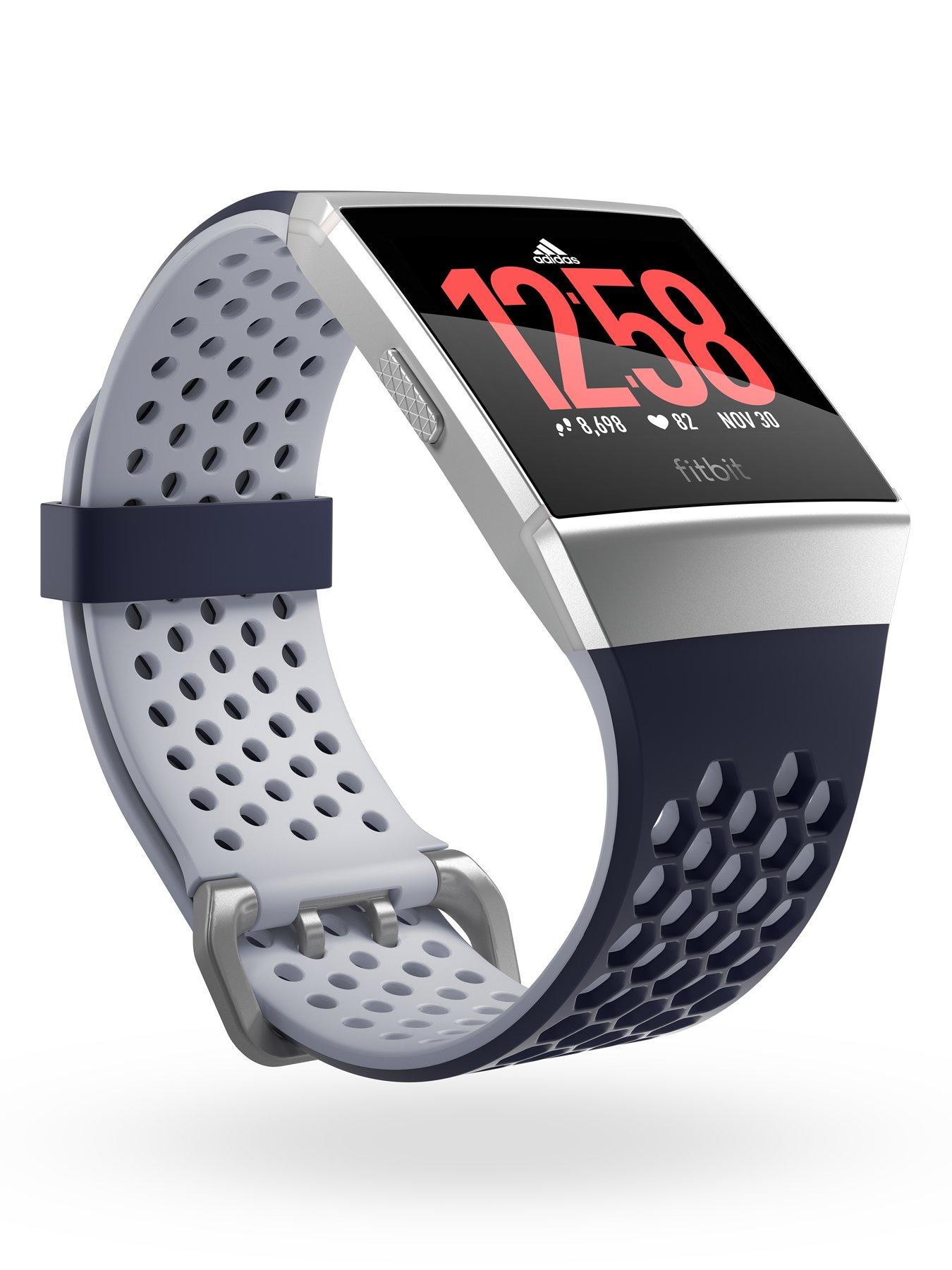 fitbit ionic silver gray