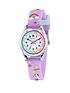  image of tikkers-white-dial-unicorn-lilac-strap-kids-watch