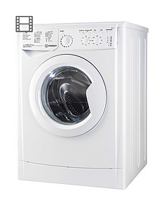 Indesit EcoTime IWC81252ECO 8kg Load, 1200 Spin Washing Machine - White