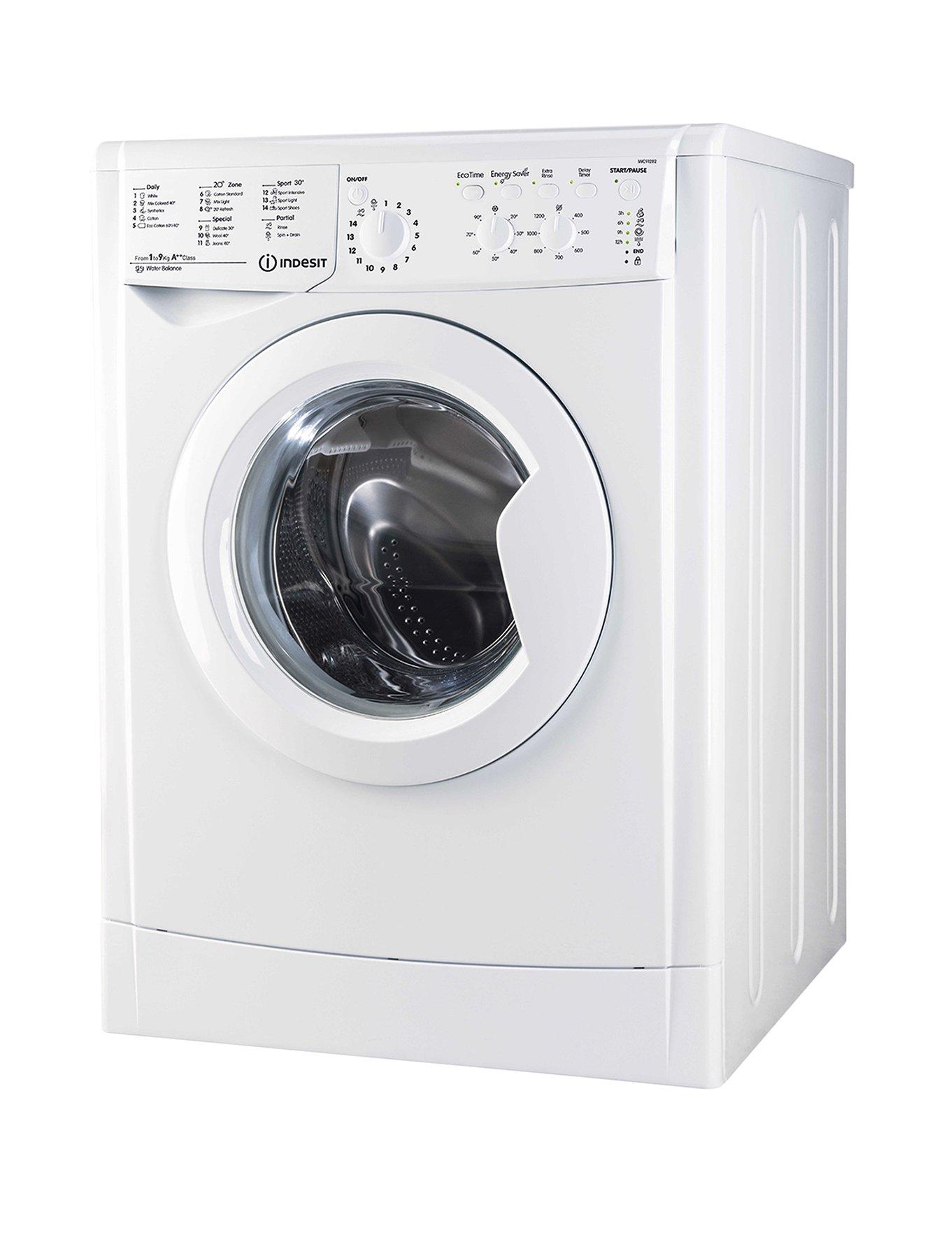 Indesit Ecotime Iwc91282Eco 9Kg Load, 1200 Spin Washing Machine – White