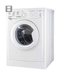 Indesit EcoTime IWC91282ECO 9kg Load, 1200 Spin Washing Machine - White