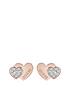 guess-rose-gold-plated-crystal-set-heart-ladies-earringsfront