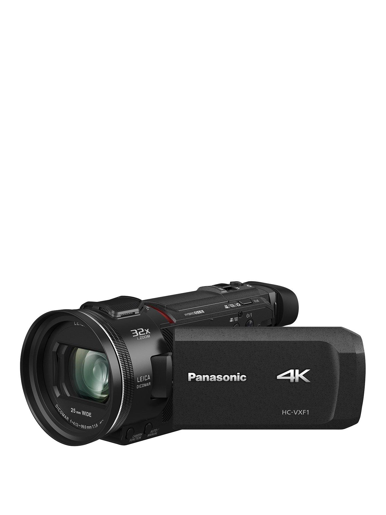 Panasonic Hc-Vx1 – 4K, 25Mm Wide, 24X Zoom, Leica Lens – Black.