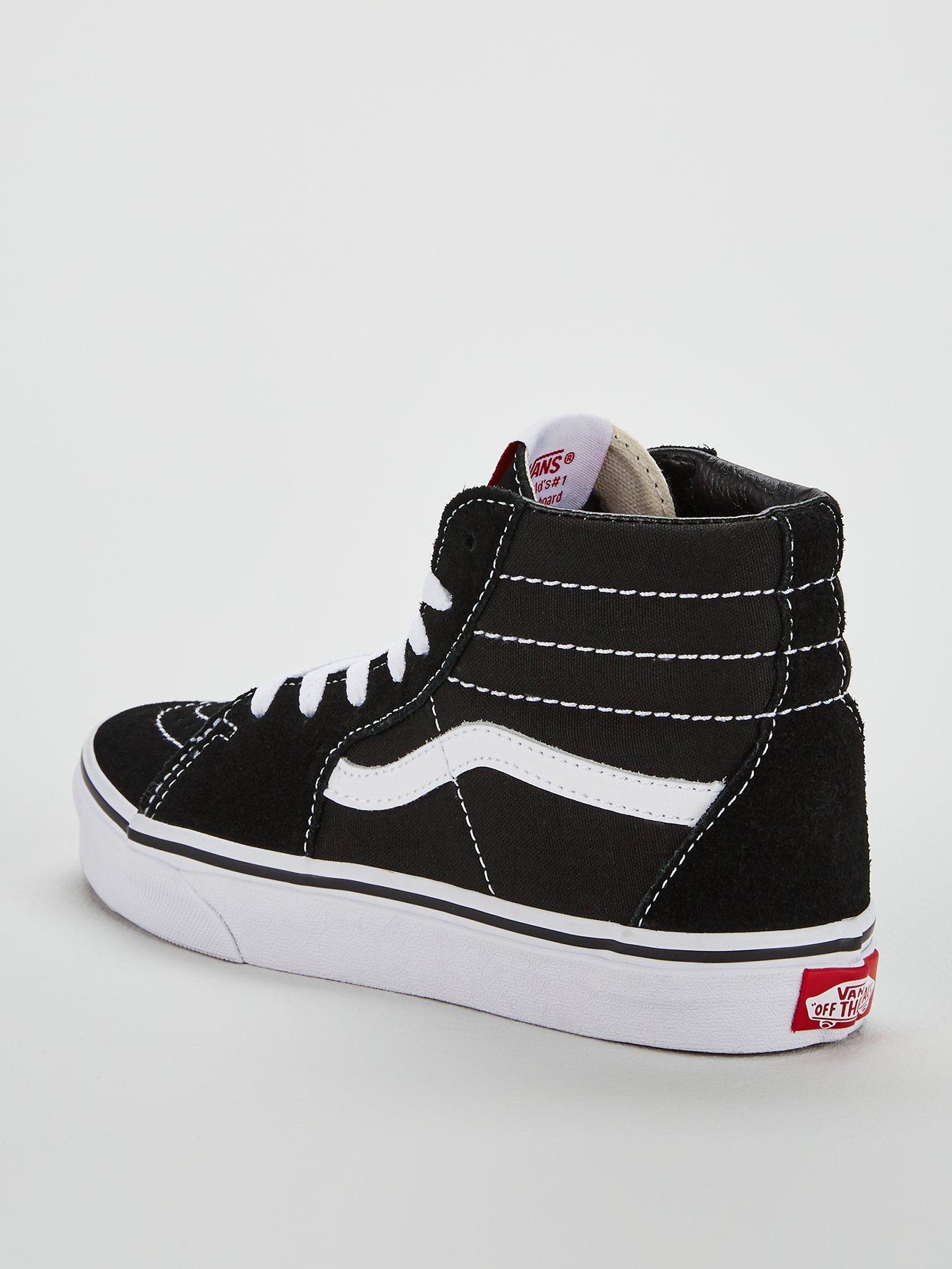 Vans off white high tops sales