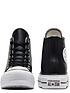  image of converse-womens-leather-lift-hi-trainers-black