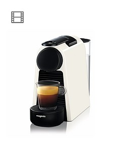 Nespresso Essenza Mini Coffee Machine by Magimix - Pure White
