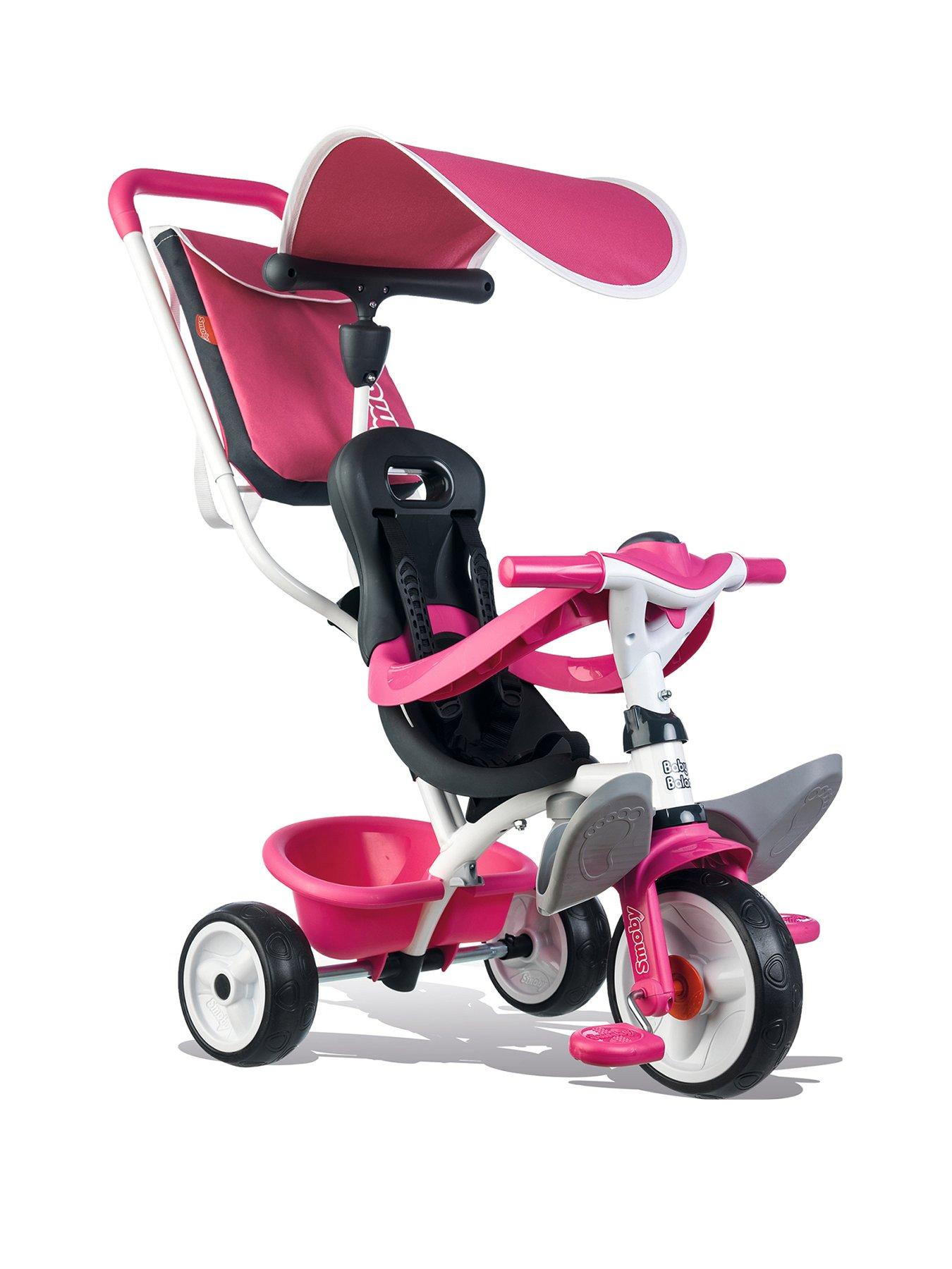 push along trike pink