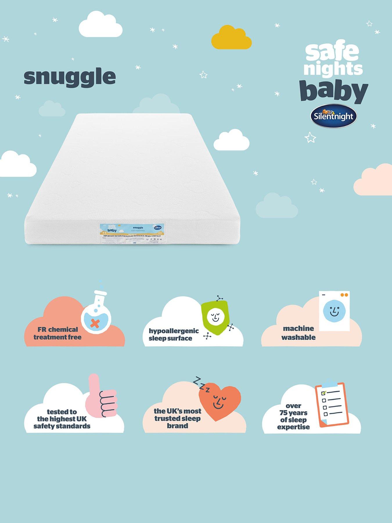 Image 7 of 7 of Silentnight Safe Nights Snuggle Cot Mattress (60 x 120cm)