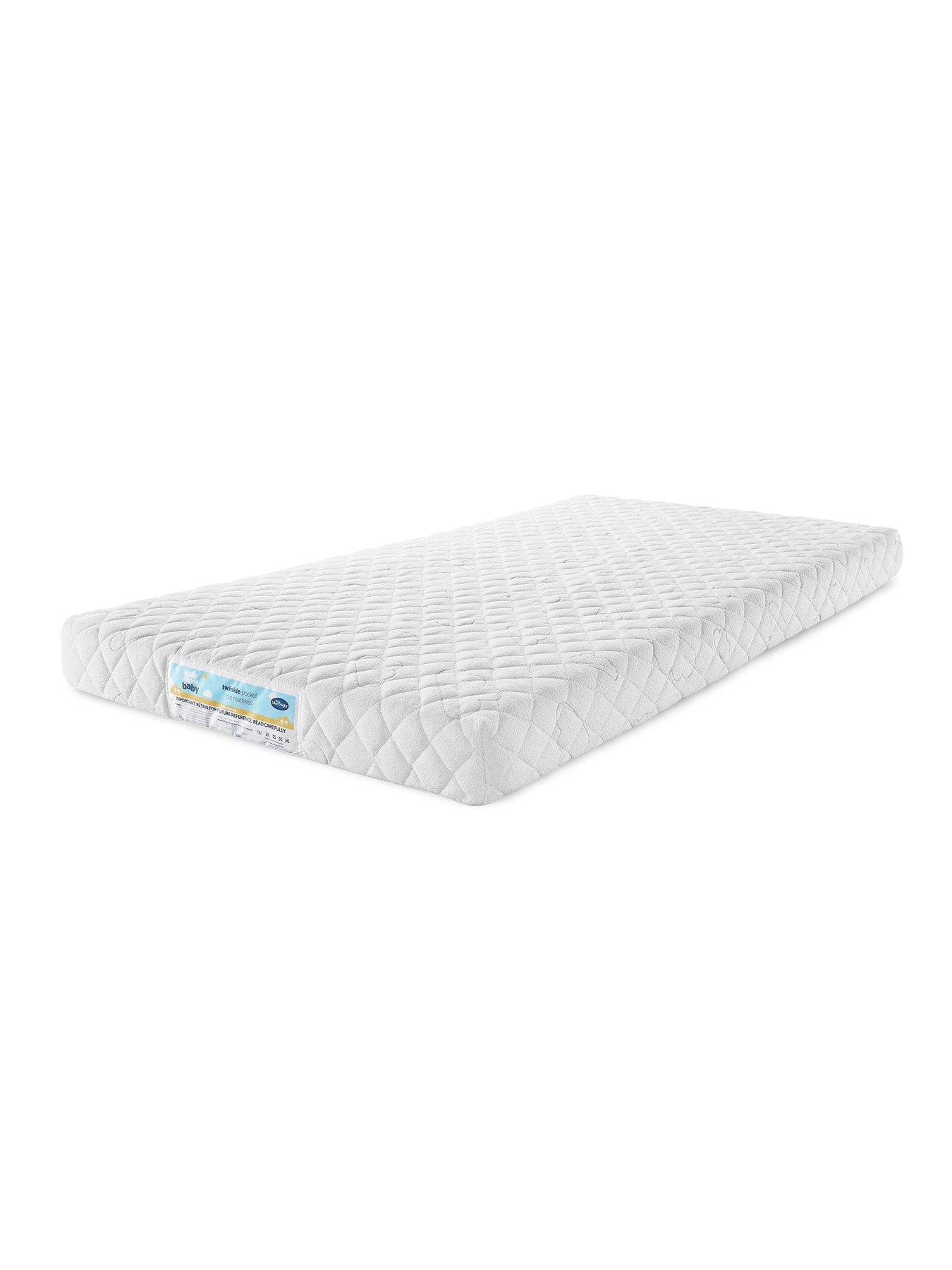 Silentnight luxury pocket cot best sale bed mattress