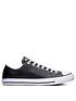  image of converse-mens-leather-ox-trainers-black