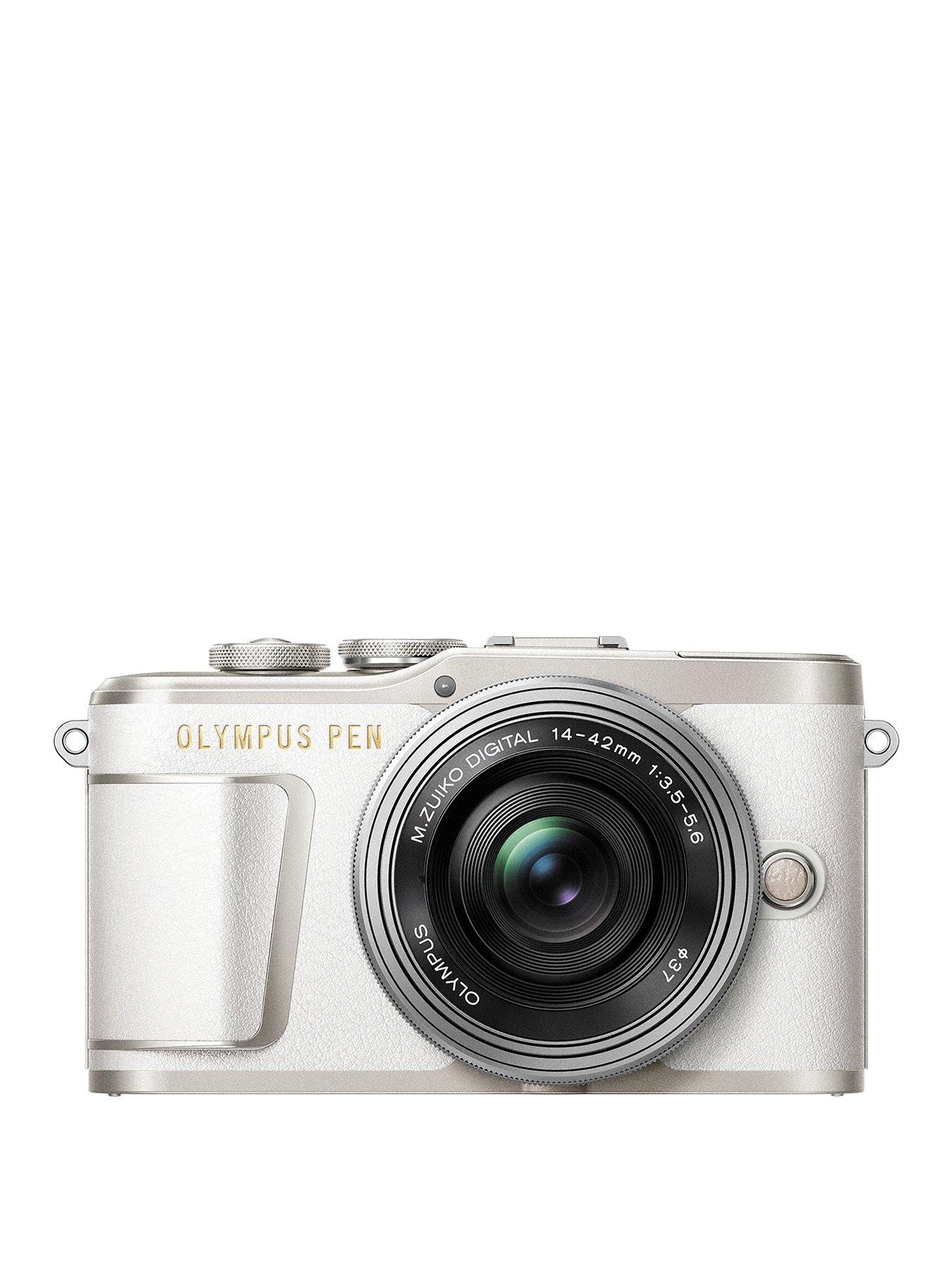 Olympus Pen E-Pl9 Compact System Camera With 14-42 Ez Lens – White