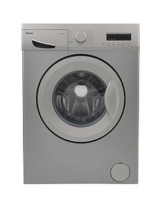 Swan SW15830S 8kg Load, 1200 Spin Washing Machine - Silver