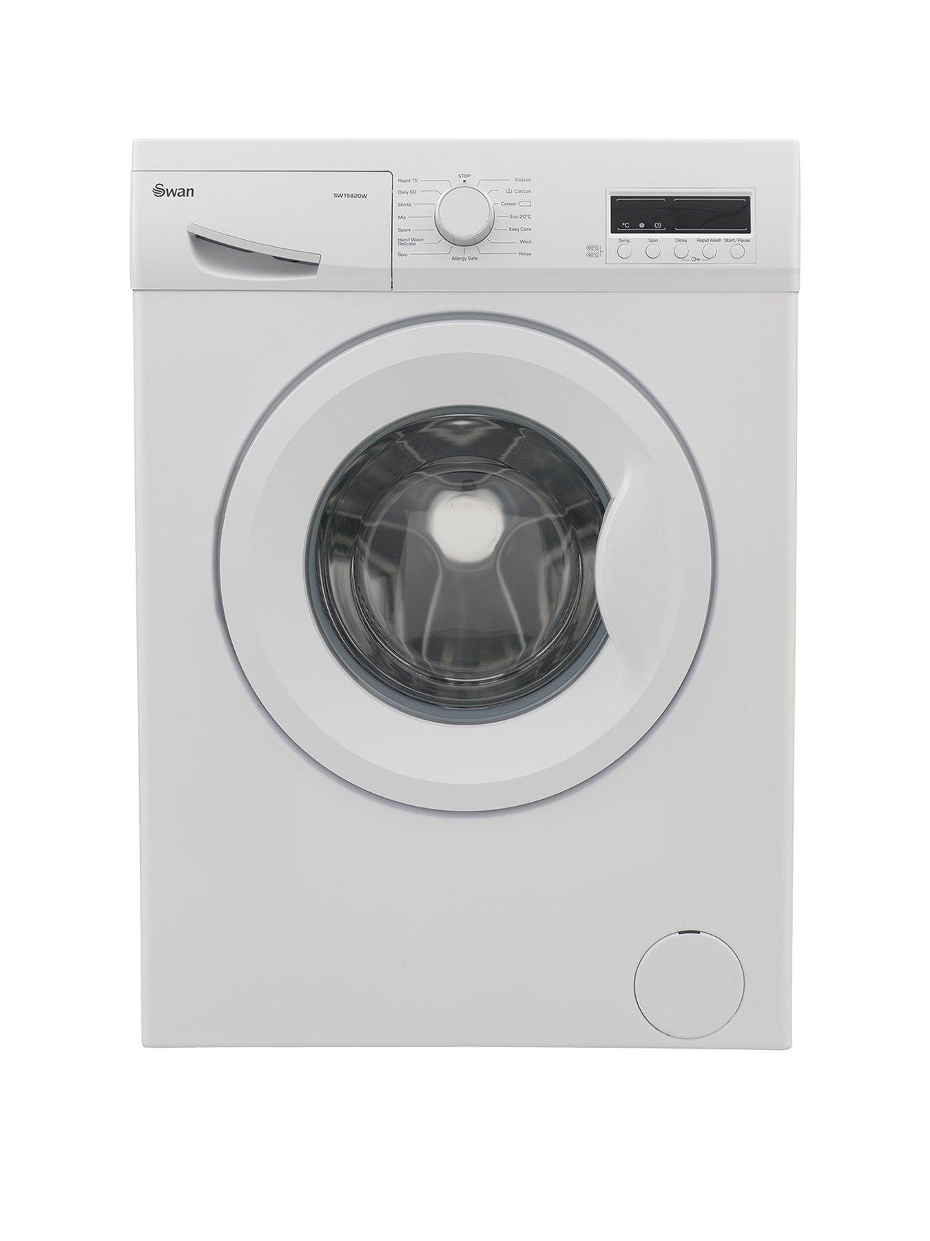 Swan Sw15820W 7Kg Load, 1200 Spin Washing Machine - White