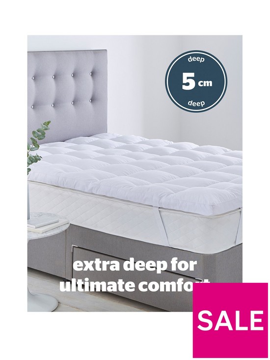stillFront image of silentnight-luxury-ultimate-deep-sleep-10-cm-mattress-topper