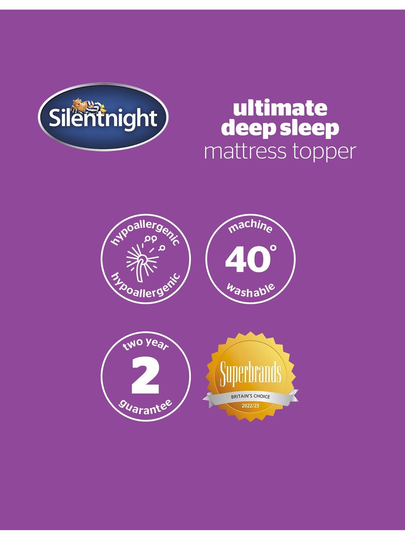 Image 5 of 5 of Silentnight Luxury Ultimate Deep Sleep 1000 Extra Deep Mattress Topper